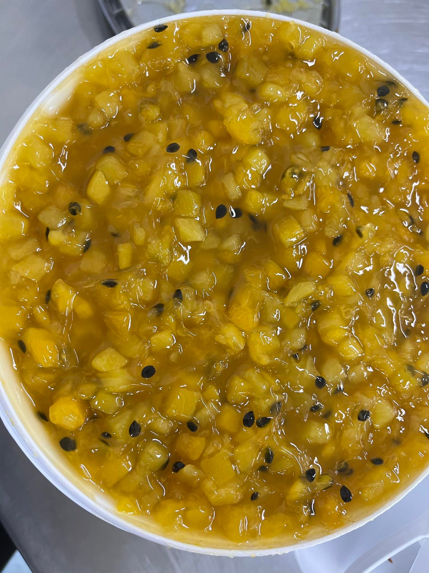 PEACH & PASSIONFRUIT FILLING 500G