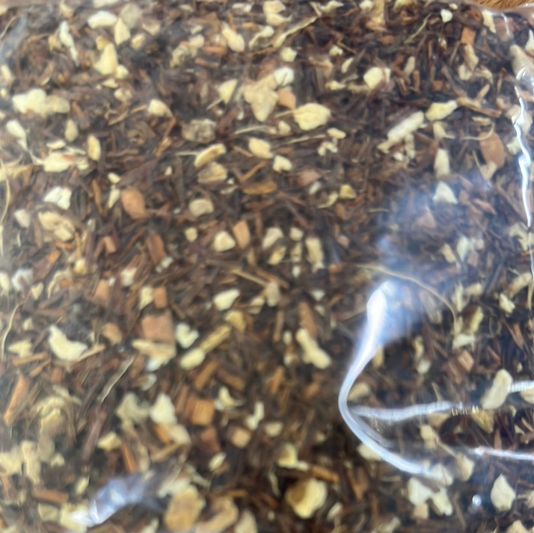 ROOIBOS, HONET BUSH, ORANGE & VANILLA TEA BLEND 50G ORGANIC