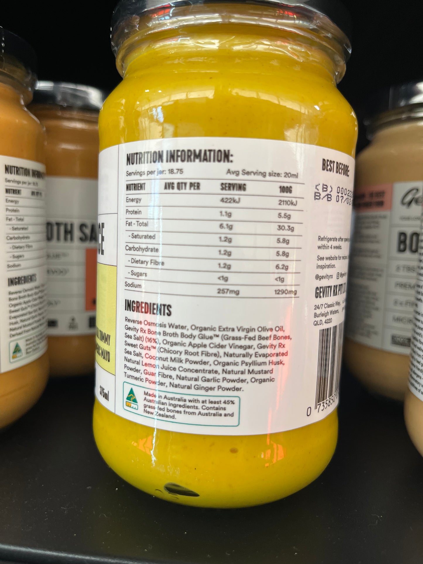 Total Tummy Turmeric Mayo