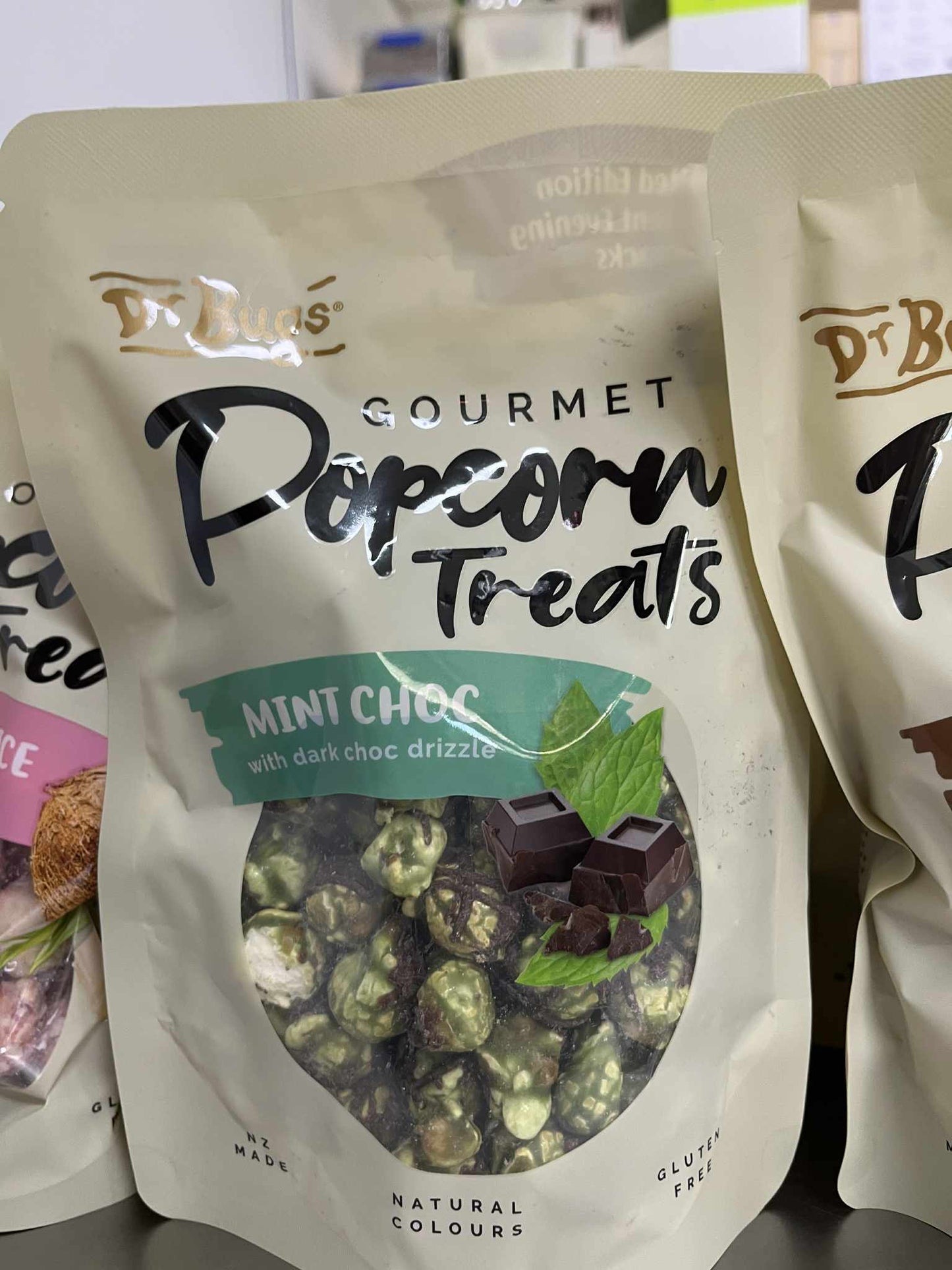 DR BUGS POPCORN - MINT CHOC