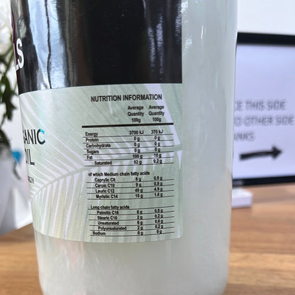 COCONUT OIL 1LT
