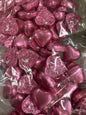 FOIL WRAPPED HEARTS - PINK 500G