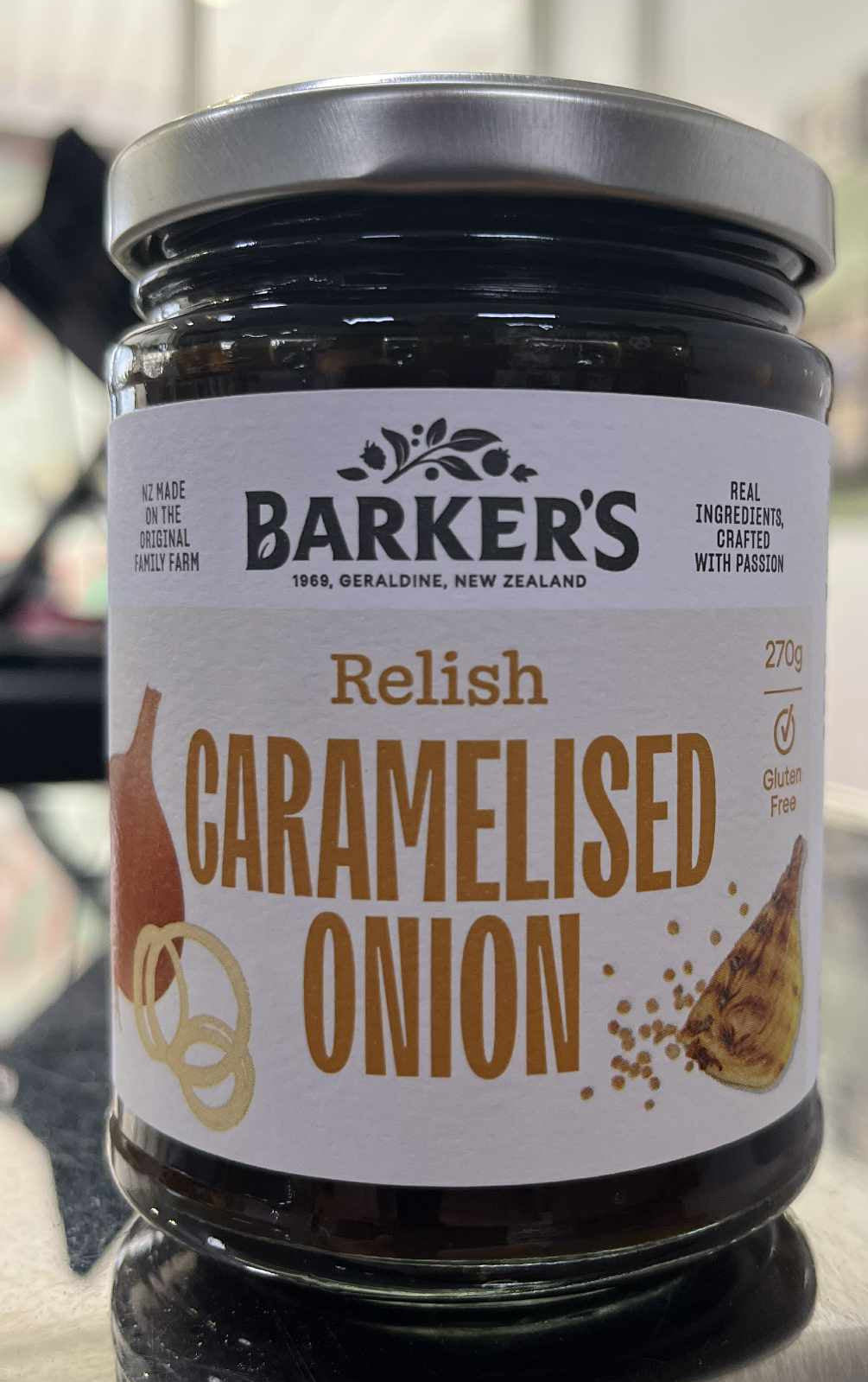 BARKERS - CARAMELISED ONION