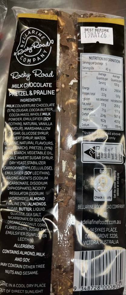 ADELIA ROCKY ROAD - PRETZEL & PRALINE