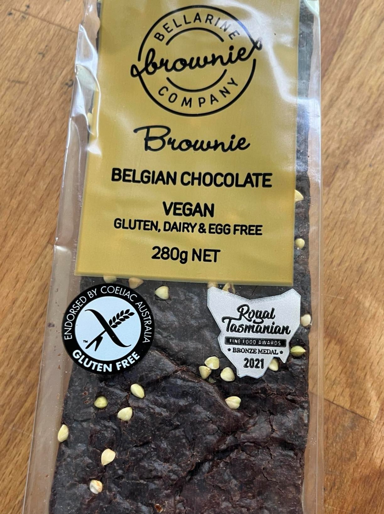 BELGIAN CHOCOLATE BROWNIE