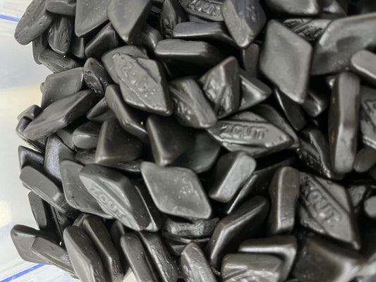 DUTCH LICORICE - SMALL DIAMONDS