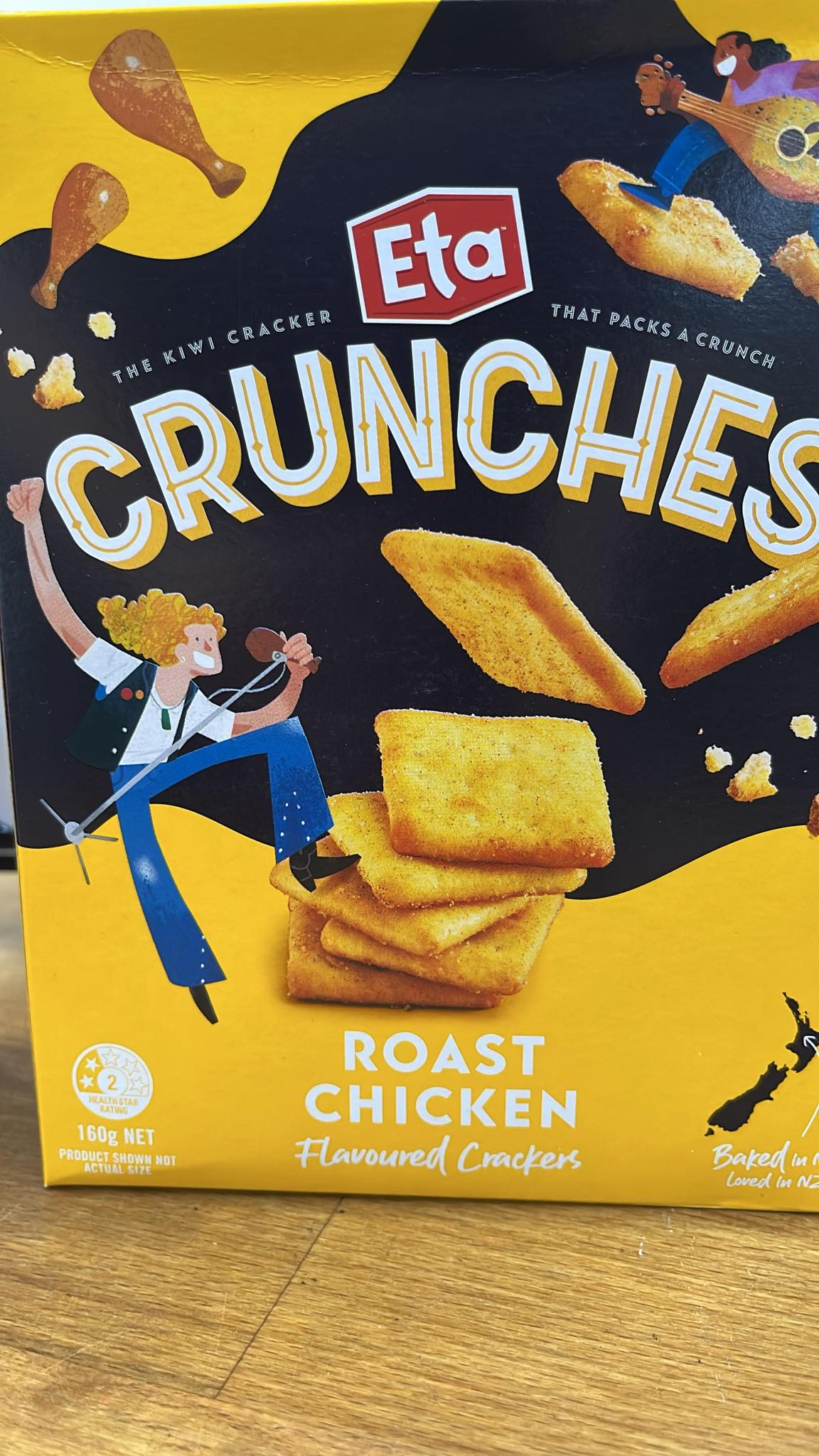 CRUNCHES - ROAST CHICKEN