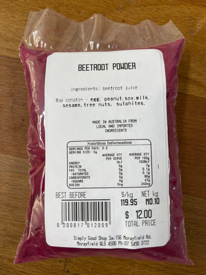 BEETROOT POWDER 100G
