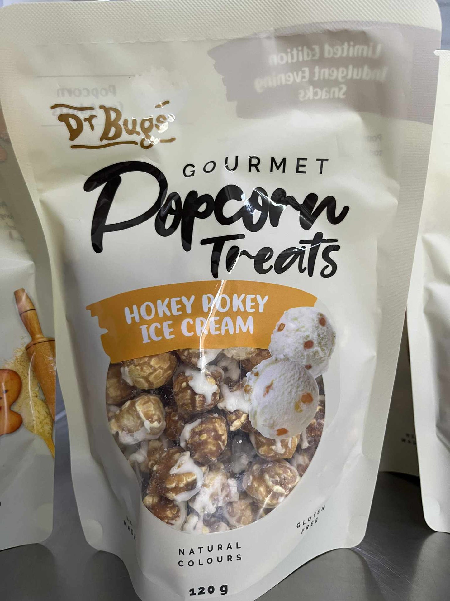 DR BUGS POPCORN - HOKEY POKEY ICE CREAM