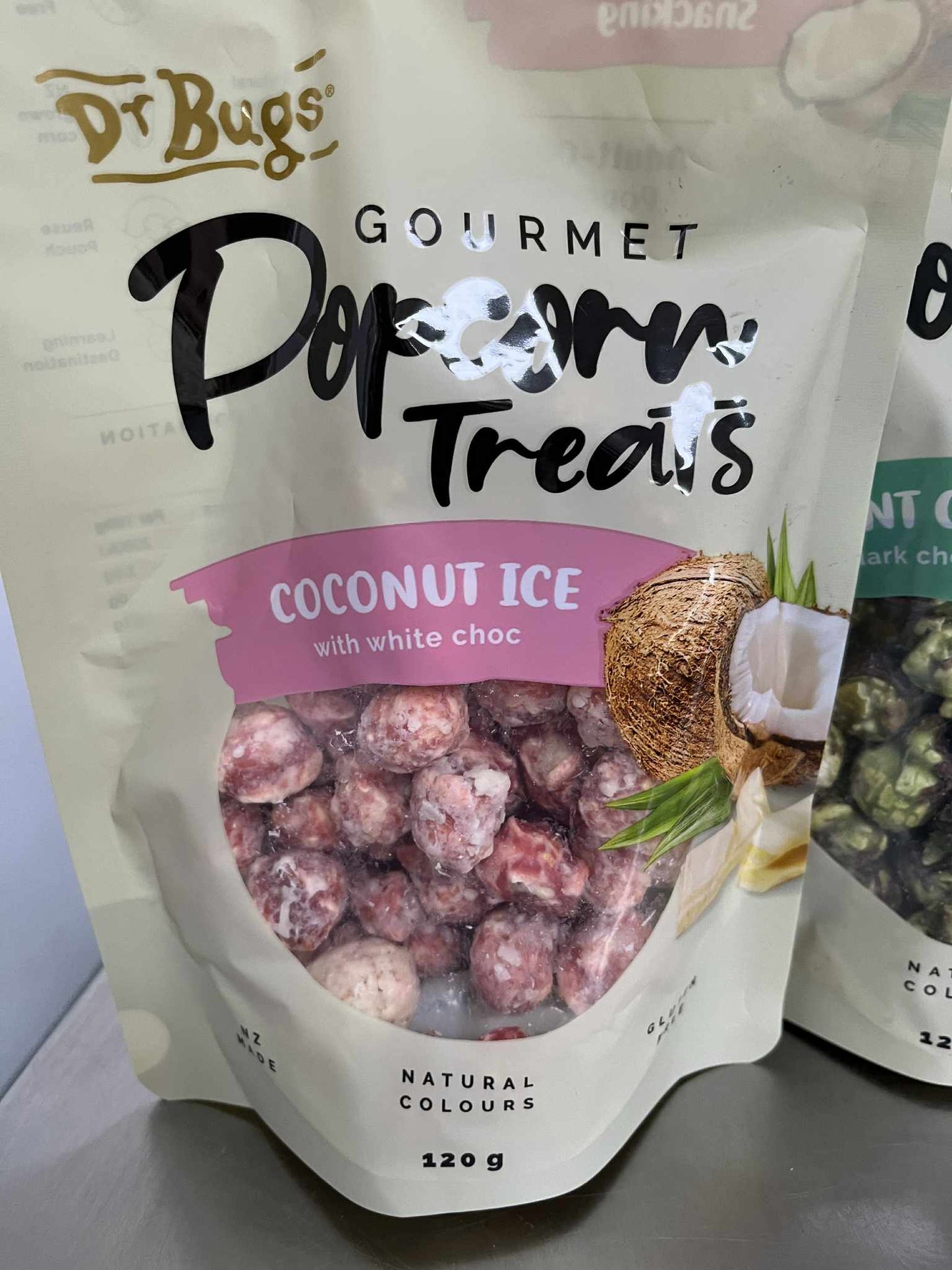 DR BUGS POPCORN - COCONUT ICE