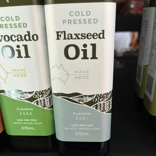 FLAXSEED OIL 375ML