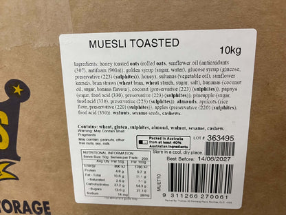 MUESLI - TOASTED