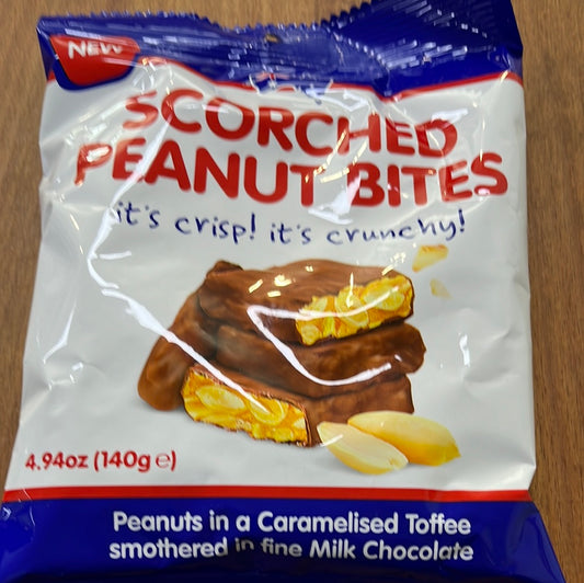 SCORCHED PEANUT BITES  140G