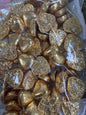 FOIL WRAPPED HEARTS -GOLD 500G