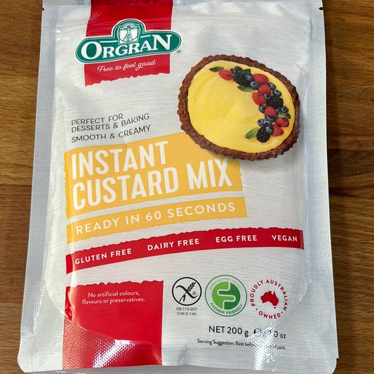 CUSTARD MIX GLUTEN FREE