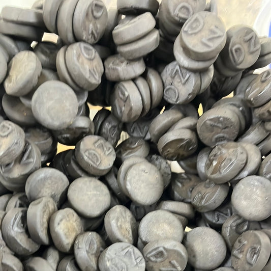DUTCH LICORICE - DOUBLE SALTED COINS