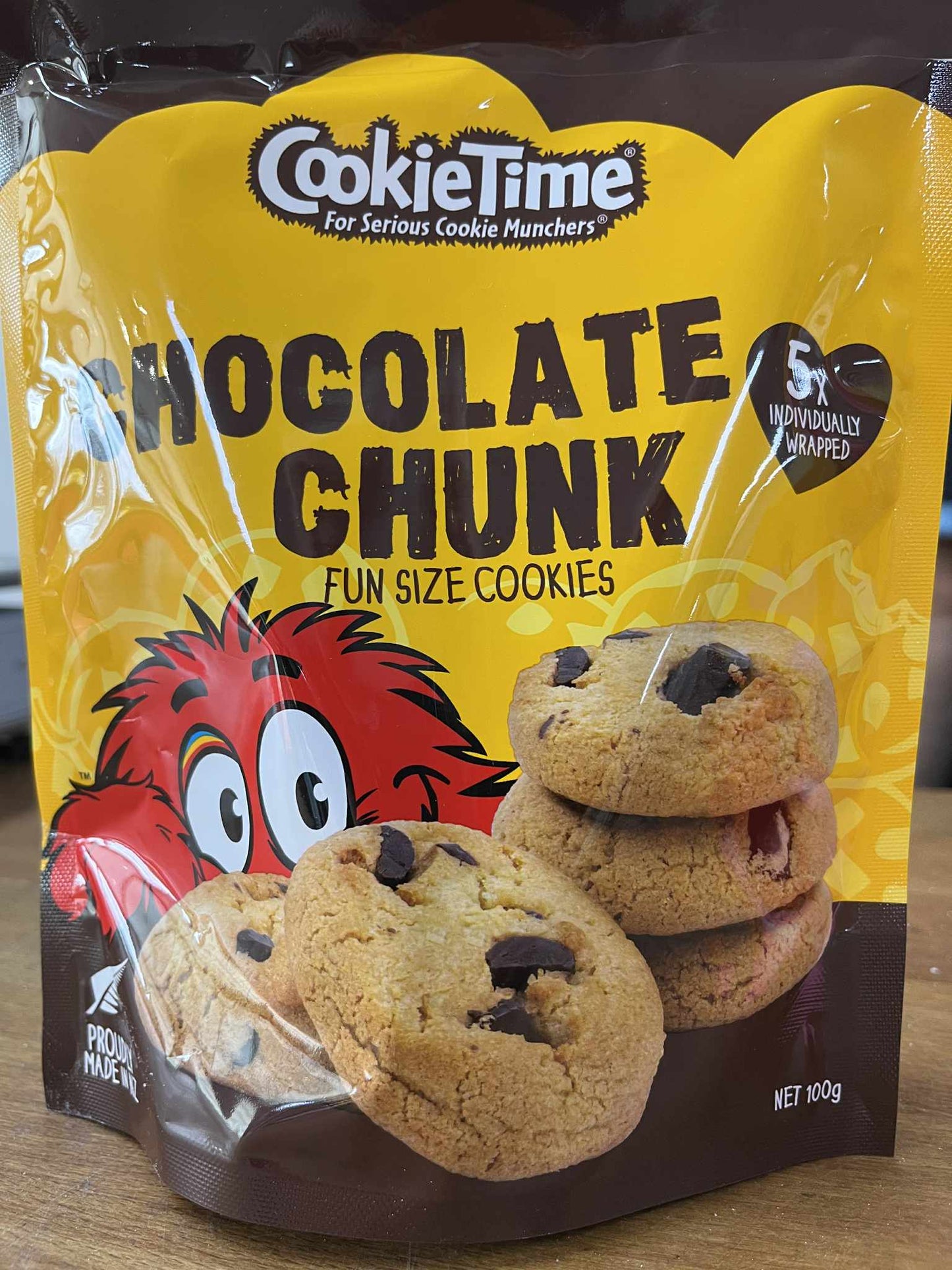 COOKIE TIME 5 PACK - CHOC CHUNK