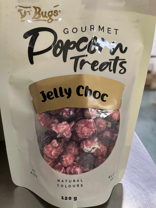 DR BUGS POPCORN - JELLY CHOC
