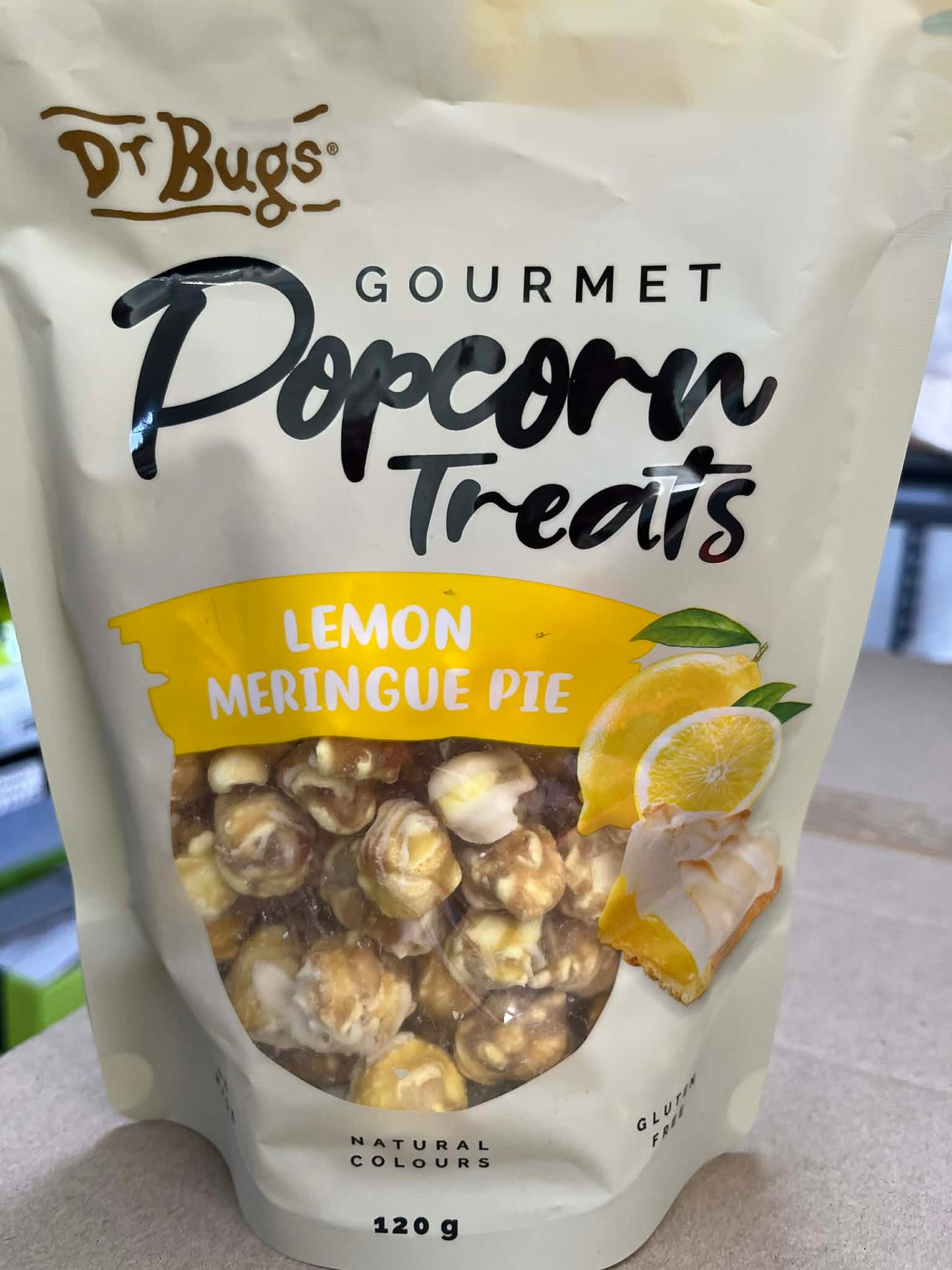 DR BUGS POPCORN - LEMON MERINGUE PIE