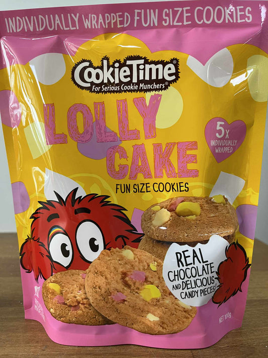 COOKIE TIME 5 PACK - LOLLY CAKE