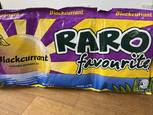 RARO BLACKCURRANT 3 PACK
