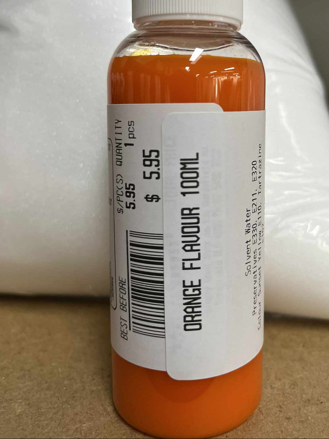 ORANGE FLAVOURING 100ML